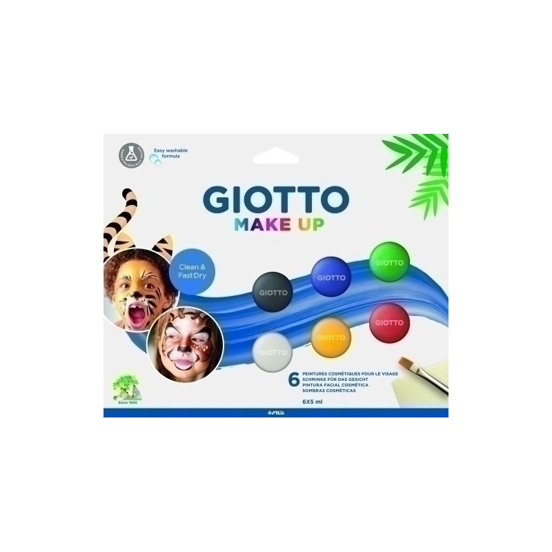 F476300-MAQUILL.GIOTTO SET PINTURA 5ml COSMETICA precio por 1 unidades