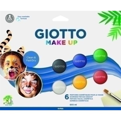 F476300-MAQUILL.GIOTTO SET PINTURA 5ml COSMETICA precio por 1 unidades