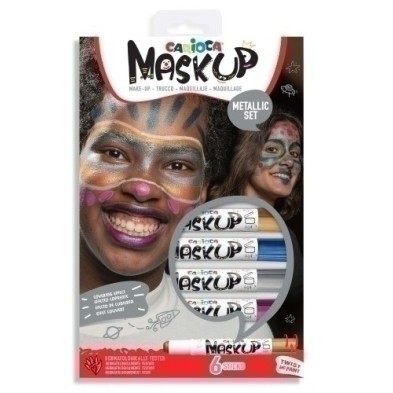 43155-MAQUILL.CARIOCA BARRA METALLIC SET DE 6 precio por 1 unidades