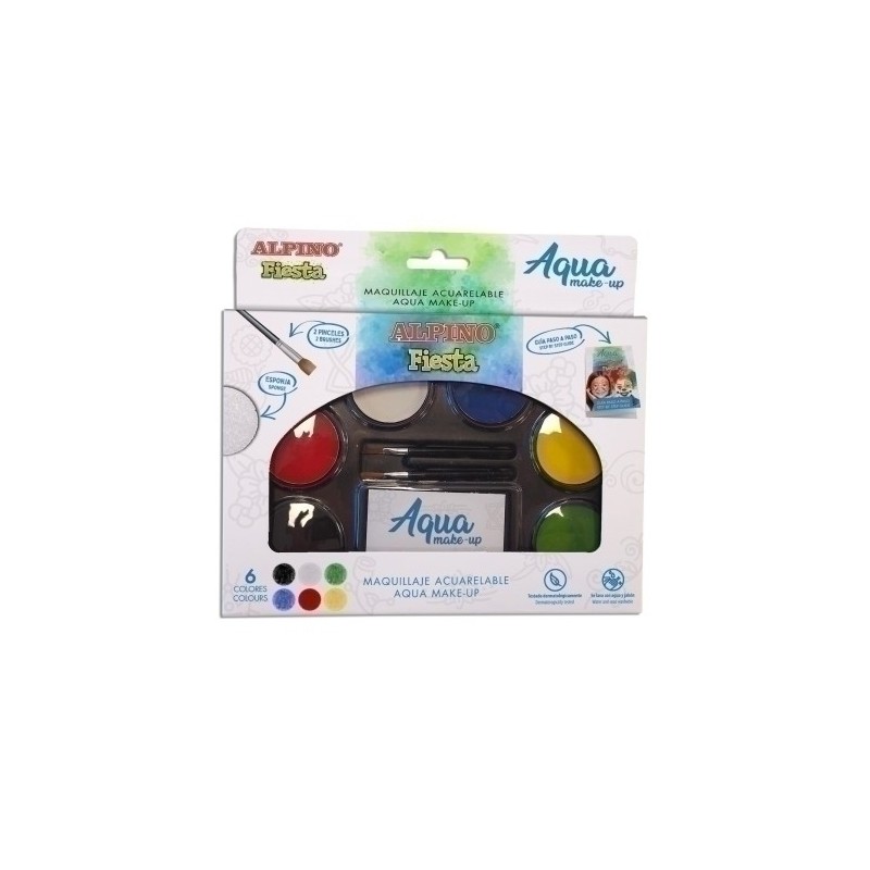 DL000620-MAQUILL.ALPINO ACUARELABLE EST./6 precio por 12 unidades