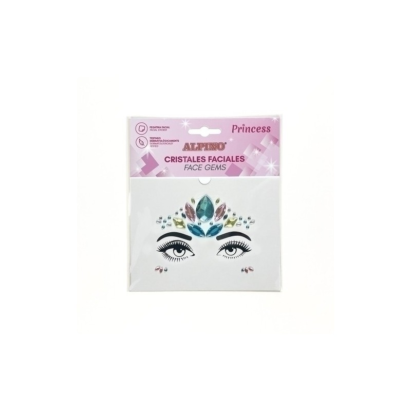 DL000630-MAQUILL.ALPINO CRISTALES FACIALES PRINCE precio por 1 unidades