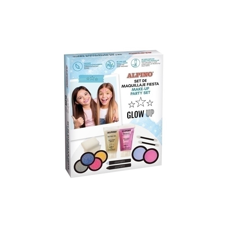 DL000660-MAQUILL.ALPINO KIT MAQUILLAJE GLOW UP precio por 1 unidades