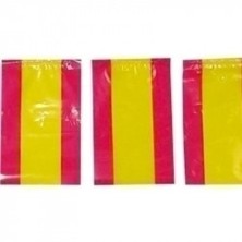 60039-BANDERAS PLASTICO ESPAÑOLA B-50 MTS precio por 1 unidades