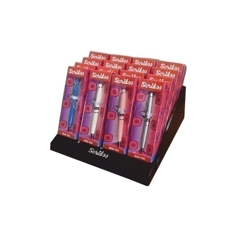 71868-BOLIGRAFO SCRIKSS MINI SURT.EXP.20 precio por 1 unidades