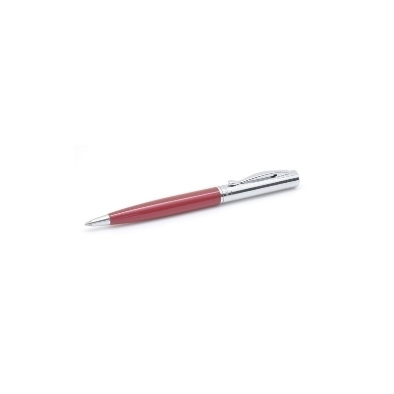 10151084-BOLIGRAFO INOXCROM VISTA ROJO BRILLO precio por 1 unidades