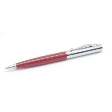 10151084-BOLIGRAFO INOXCROM VISTA ROJO BRILLO precio por 1 unidades