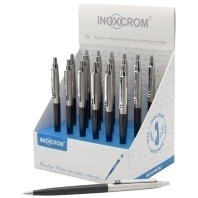 42101005-BOLIGRAFO INOXCROM SOUL EXP.18 precio por 1 unidades