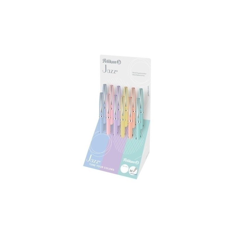 100401723-BOLIGRAFO PELIKAN JAZZ PASTEL EXP.12 precio por 1 unidades