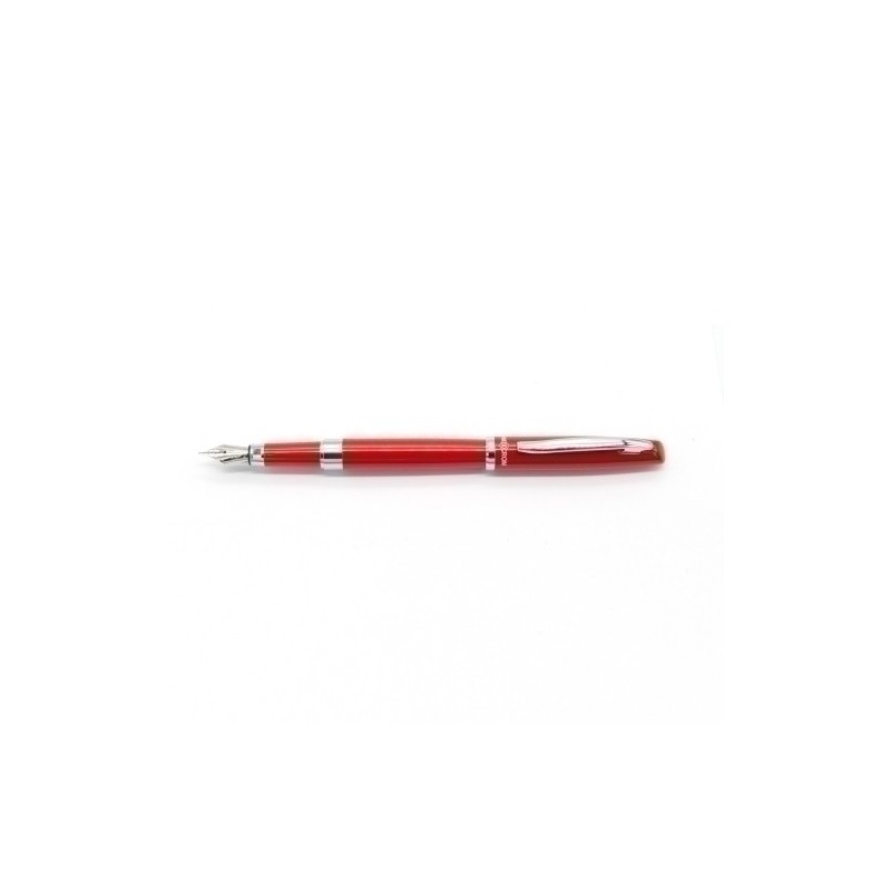 10251005-PLUMA INOXCROM PRIME ROJO precio por 1 unidades