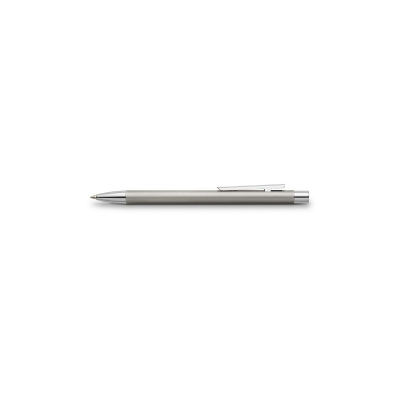 342120-BOLIGRAFO FABER NEO SLIM ACERO MATE precio por 1 unidades