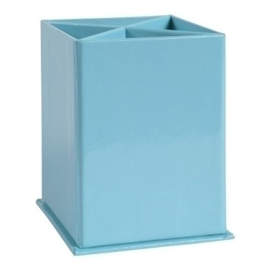67862D-CUBILETE EXAC.4 COMPARTIMENTOS AZUL precio por 1 unidades