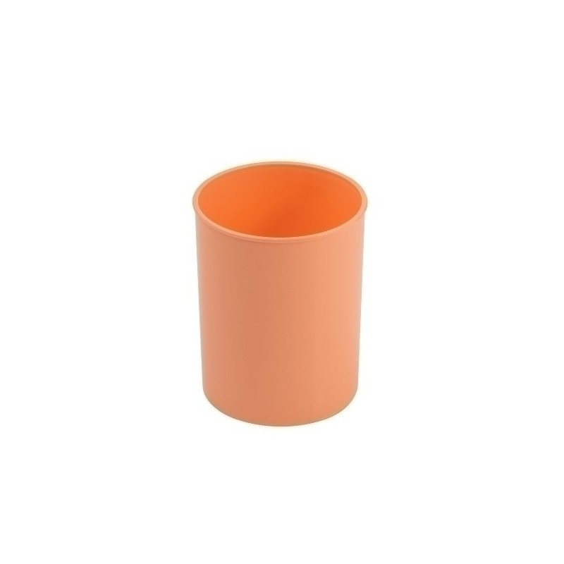 206-31-CUBILETE FAIBO PLASTICO PASTEL NARANJA precio por 1 unidades
