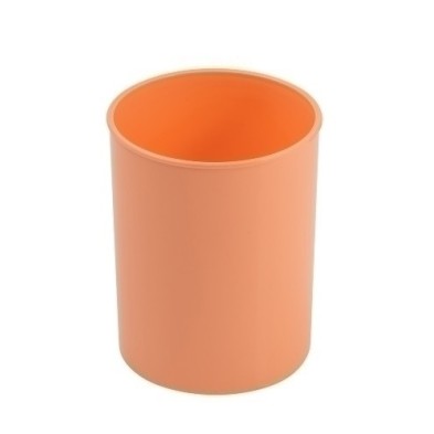 206-31-CUBILETE FAIBO PLASTICO PASTEL NARANJA precio por 1 unidades