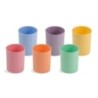 206-30-CUBILETE FAIBO PLASTICO PASTEL SURTIDO precio por 10 unidades