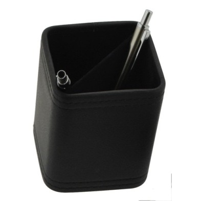 REF. 9-PORTA LAPICES POLIPIEL 8x8x11.5 CM precio por 1 unidades