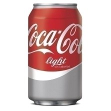 304618-REFRESCO COCA-COLA LIGHT LATA 330ml precio por 24 unidades