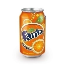 302778-REFRESCO FANTA NARANJA LATA 330ml precio por 24 unidades