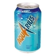 245415-REFRESCO AQUARIUS NARANJA LATA 330ml precio por 24 unidades