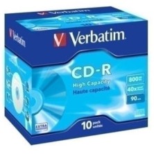 43428-CD-ROM VERBATIM 800MB 40x JEWEL C/10 precio por 1 unidades