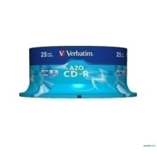 43352-CD-ROM VERBATIM 700MB 52x SPINDLE 25 precio por 1 unidades