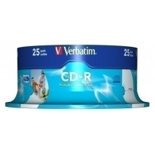 43439-CD-ROM VERBATIM 700MB 52x SPINDLE 25 precio por 1 unidades