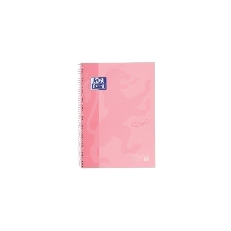 400117272-BLOCK OXF. EU.BOOK 1 A4 80h CD.5 FLAMING precio por 5 unidades