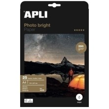 04458-P.INKJET APLI FOTO A4 280g 25h BRIGHT PR precio por 1 unidades