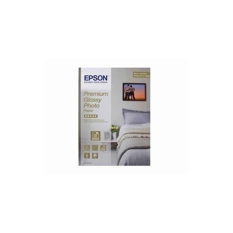 S042155-PAPEL EPSON GLOSSY PHOTO A4 255 G 15 H precio por 1 unidades