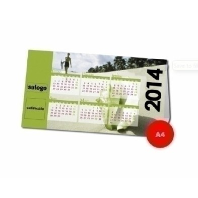 0558CGPBCA4-PAP.YOSAN 230gr CALENDARIO IMP. precio por 200 unidades