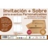 0558INVITAKRAFT-PAP.YOSAN INVITACIONES KRAFT precio por 100 unidades