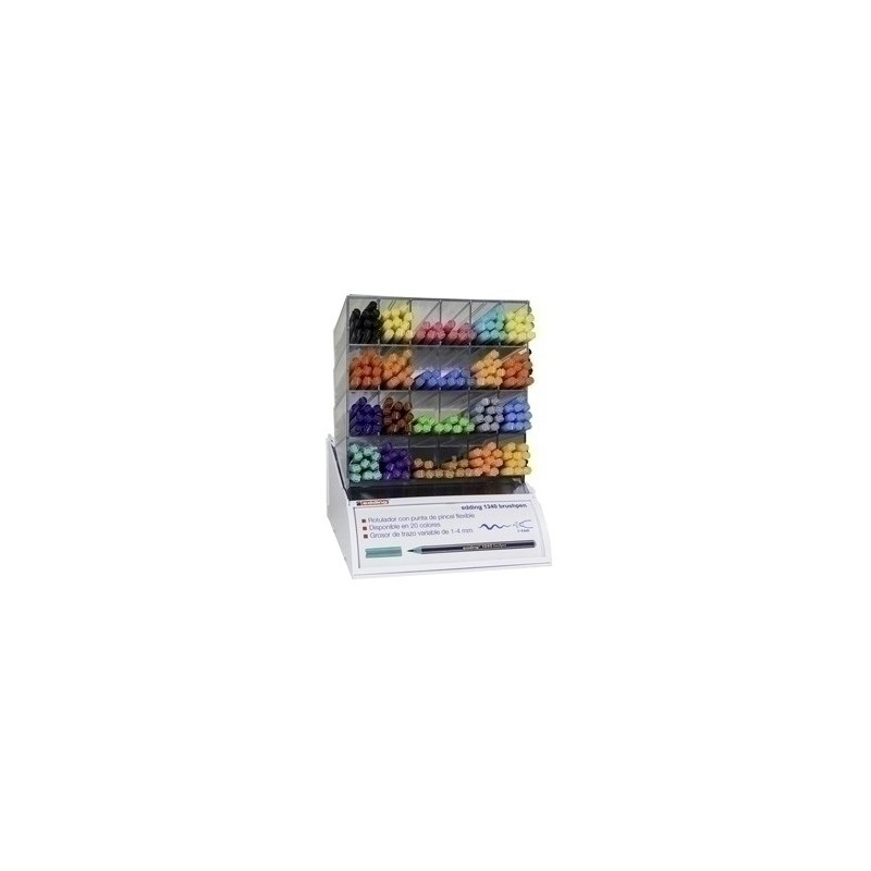 51340-ROTUL.EDDING 1340 BRUSHPEN EXP.200 precio por 1 unidades