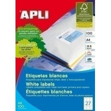 01271-ETIQ.IMP.APLI 01271 100h A4 70x30 precio por 1 unidades