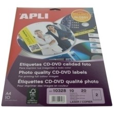 10328-ETIQ.IMP.APLI 10328 10h A4 CD.BR.Ø117x18 precio por 1 unidades