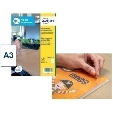 AM001A3-ETIQ.AVERY AM001A3 ANTIB. 10h A3 420x297 precio por 1 unidades