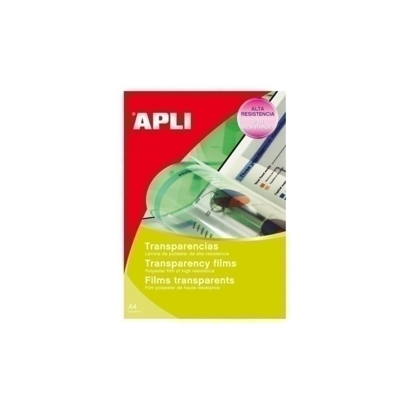 01062-TRANSPARENCIAS LASER DIN-A4 100H precio por 1 unidades
