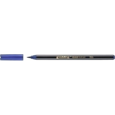 1340003-ROTUL.EDDING 1340 BRUSHPEN AZUL precio por 10 unidades