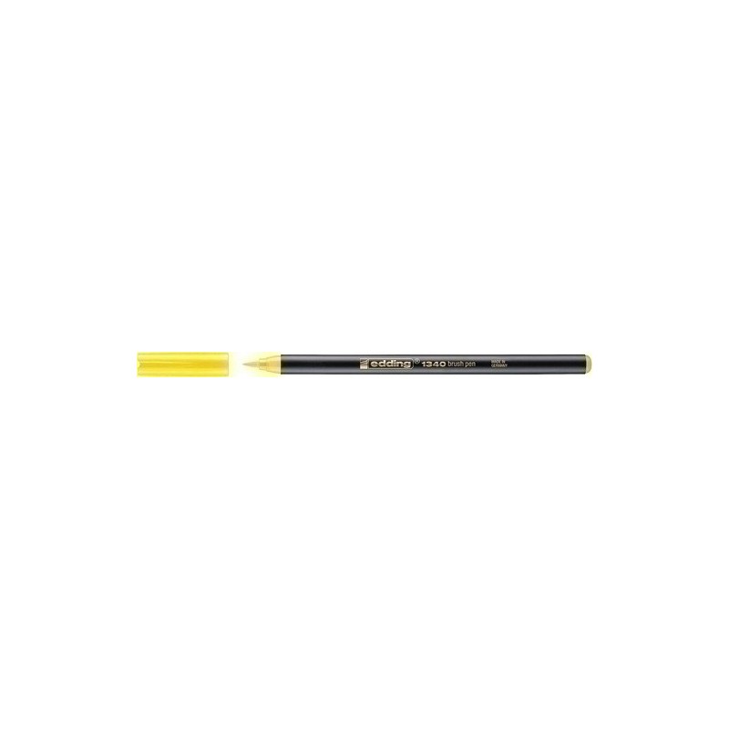 1340005-ROTUL.EDDING 1340 BRUSHPEN AMARILLO precio por 10 unidades
