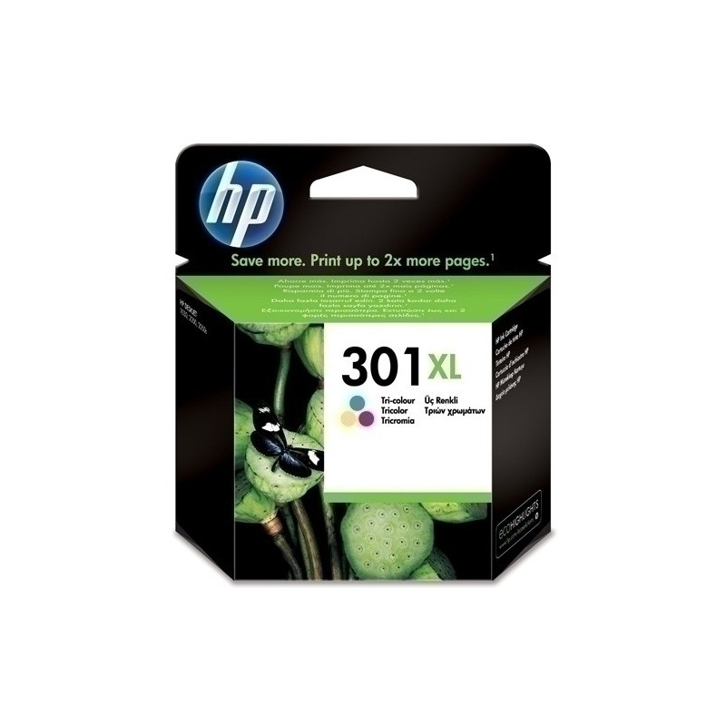 CH564EE-CART.IJ.HP CH564EE Nº 301XL TRICOLOR 6ML precio por 1 unidades