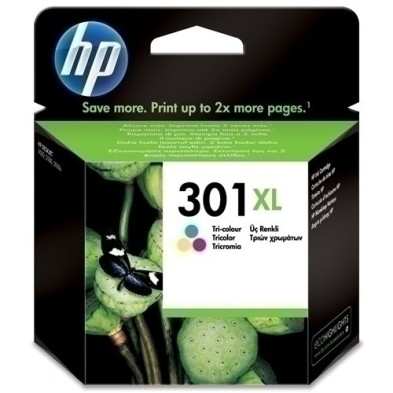 CH564EE-CART.IJ.HP CH564EE Nº 301XL TRICOLOR 6ML precio por 1 unidades
