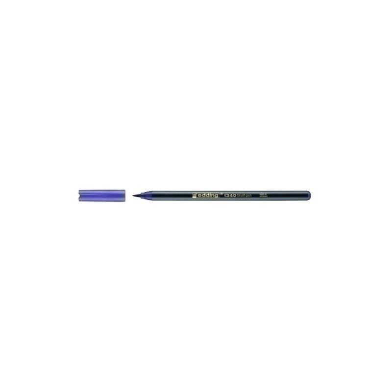 1340008-ROTUL.EDDING 1340 BRUSHPEN VIOLETA precio por 10 unidades