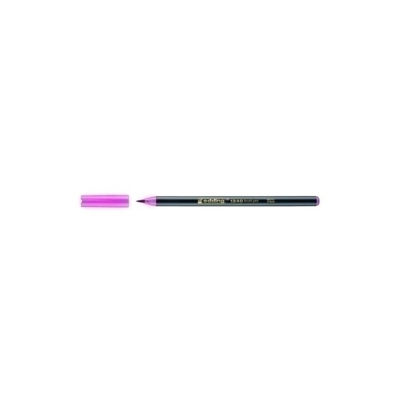1340009-ROTUL.EDDING 1340 BRUSHPEN ROSA precio por 10 unidades
