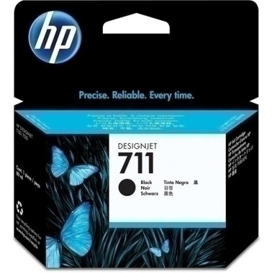 CZ133A-CART.IJ.HP CZ133A Nº711XL NEGRO 80 ML precio por 1 unidades