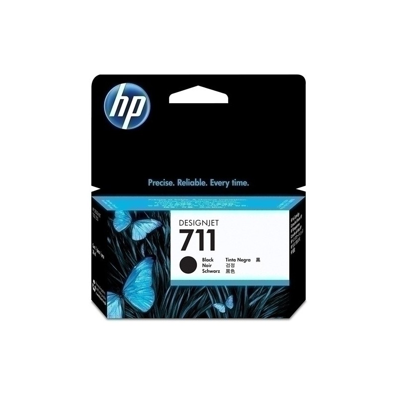 CZ129A-CART.IJ.HP CZ129A Nº711 NEGRO 38 ML precio por 1 unidades