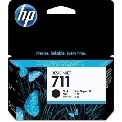 CZ129A-CART.IJ.HP CZ129A Nº711 NEGRO 38 ML precio por 1 unidades