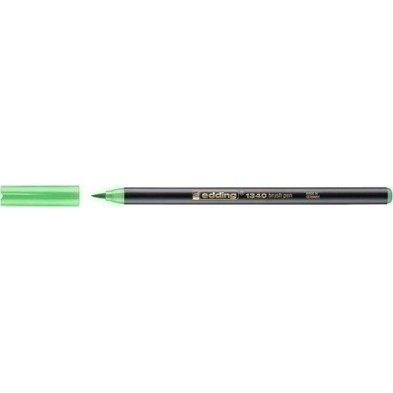 1340011-ROTUL.EDDING 1340 BRUSHPEN VD.CLARO precio por 10 unidades