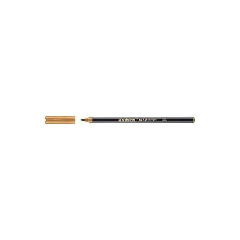 1340013-ROTUL.EDDING 1340 BRUSHPEN OCRE precio por 10 unidades