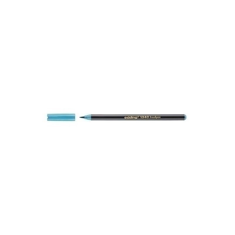 1340014-ROTUL.EDDING 1340 BRUSHPEN TURQUESA precio por 10 unidades