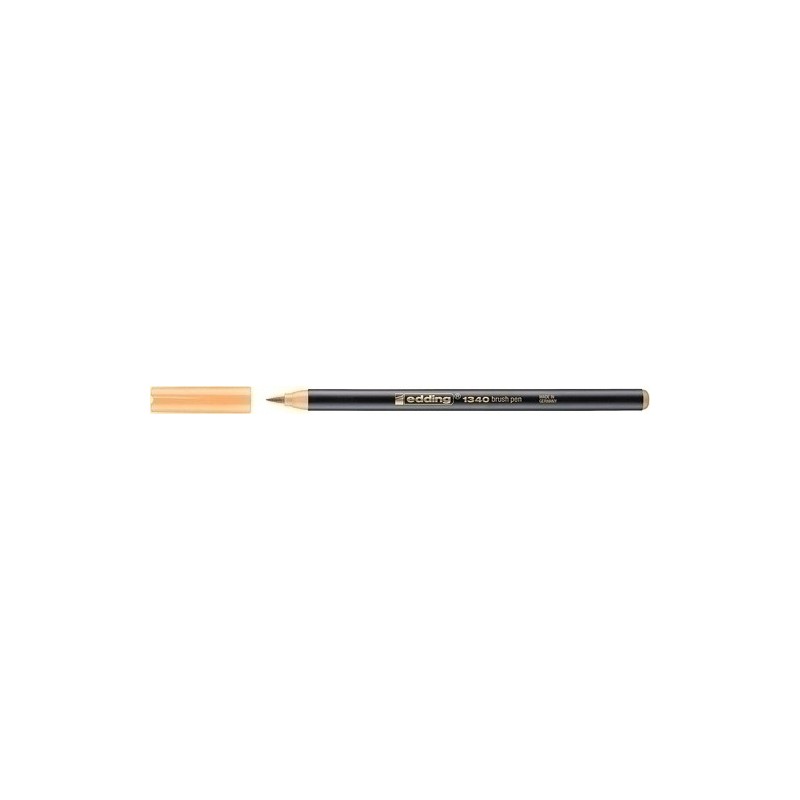 1340016-ROTUL.EDDING 1340 BRUSHPEN NRJ.CLARO precio por 10 unidades