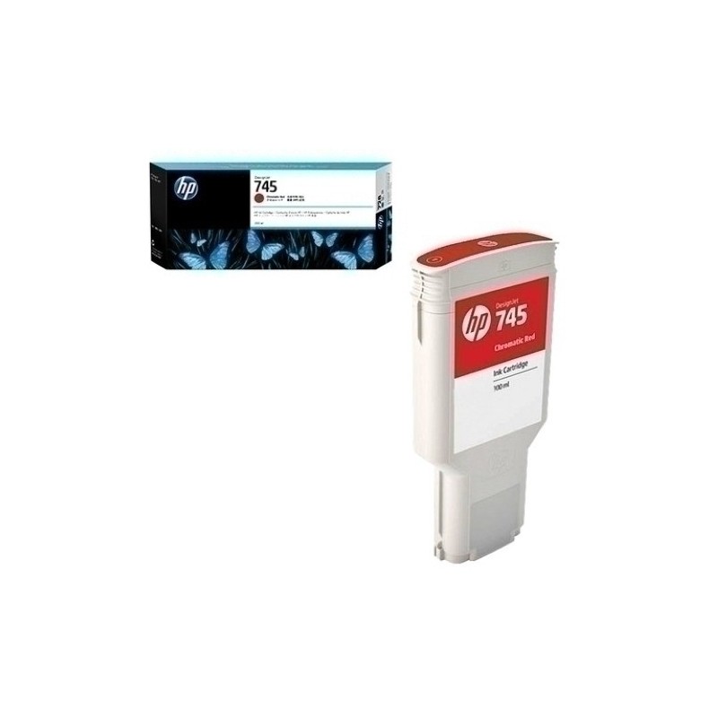 F9K06A-CART.IJ.HP F9K06A Nº745 ROJO precio por 1 unidades