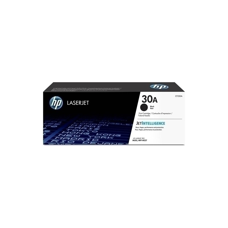CF230A-TONER HP CF230A Nº30A NEGRO precio por 1 unidades